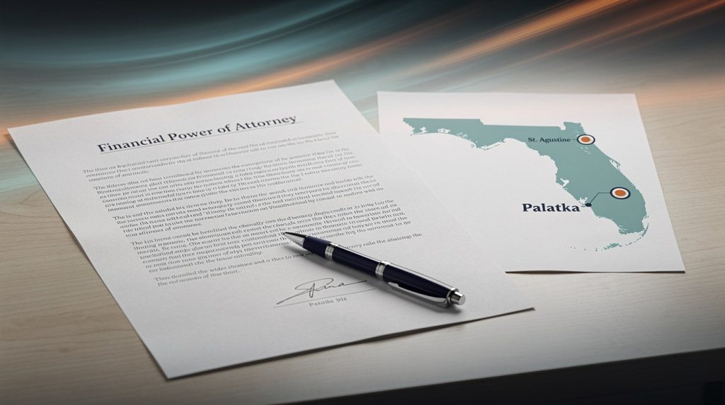 Financial Power Attorney Florida: Safeguarding Your Finances With Authority - Offices located in St. Augustine and Palatka, Fl.