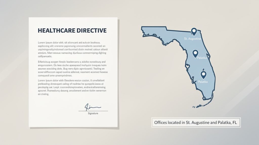 Healthcare Directives Florida: Clarify Your Medical Wishes - Offices located in St. Augustine and Palatka, Fl.