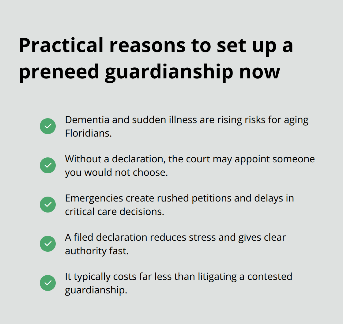 Key reasons Florida families benefit from arranging a preneed guardianship before a crisis