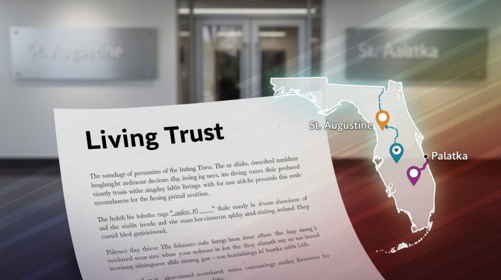 Living Trusts Florida: Simplify Your Estate With Confidence - Offices located in St. Augustine and Palatka, Fl.