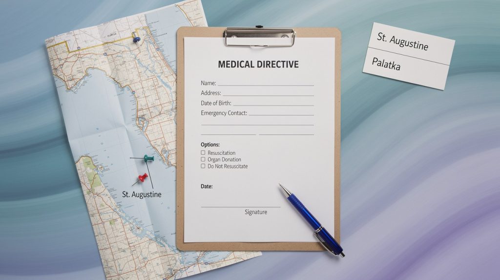 Medical Directive Florida: Planning Your Care in Advance - Offices located in St. Augustine and Palatka, Fl.