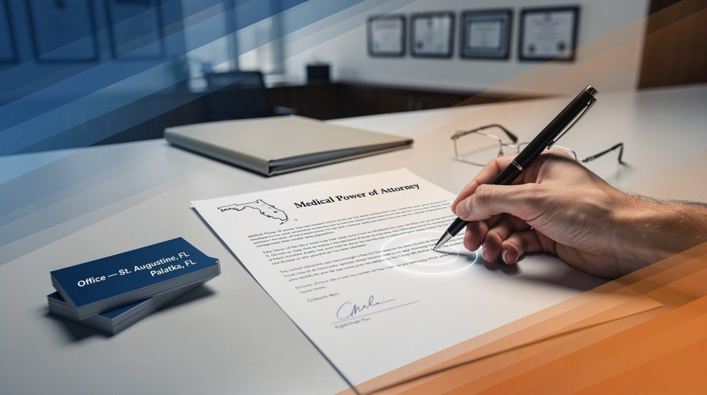 Medical Power Attorney Florida: Empowering Medical Decision Making - Offices located in St. Augustine and Palatka, Fl.