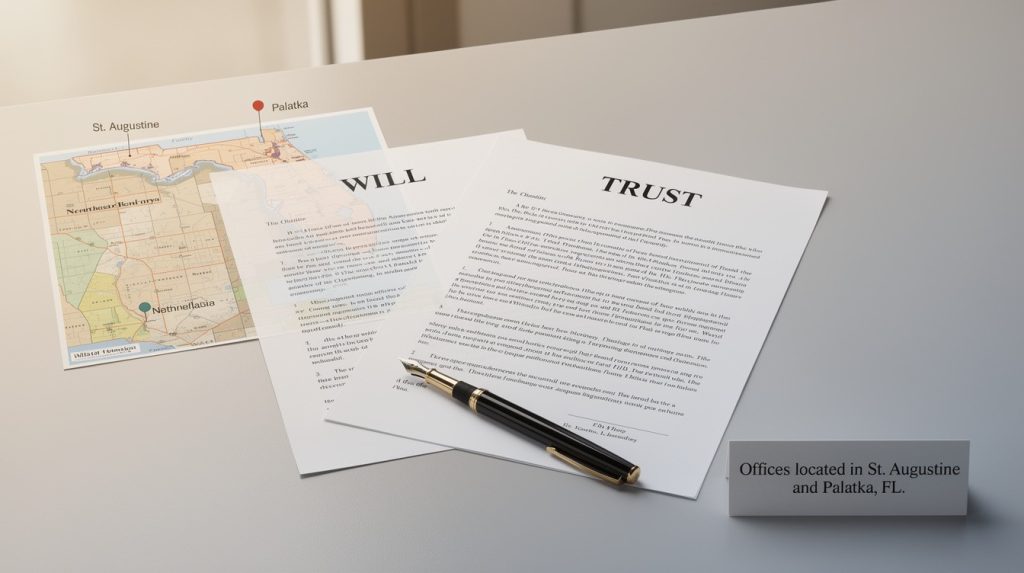 Northeast Florida Wills Trusts: A Local Guide to Protection - Offices located in St. Augustine and Palatka, Fl.