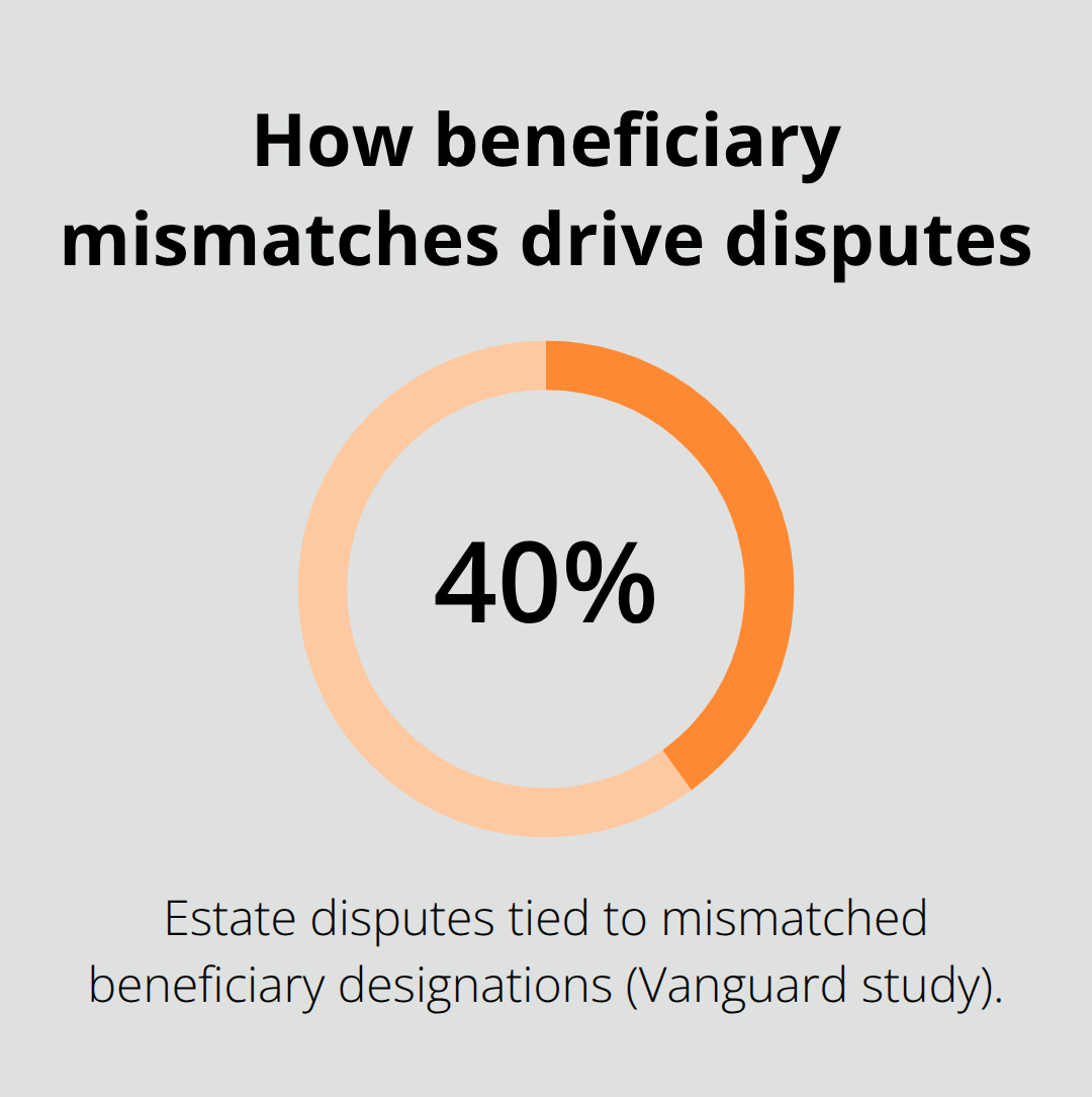 Share of estate disputes linked to mismatched beneficiary designations - Wills and trusts guidance